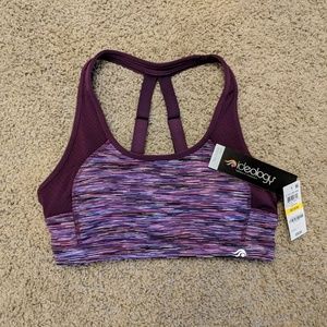 Ideology Mid Impact purple Sports bra Medium